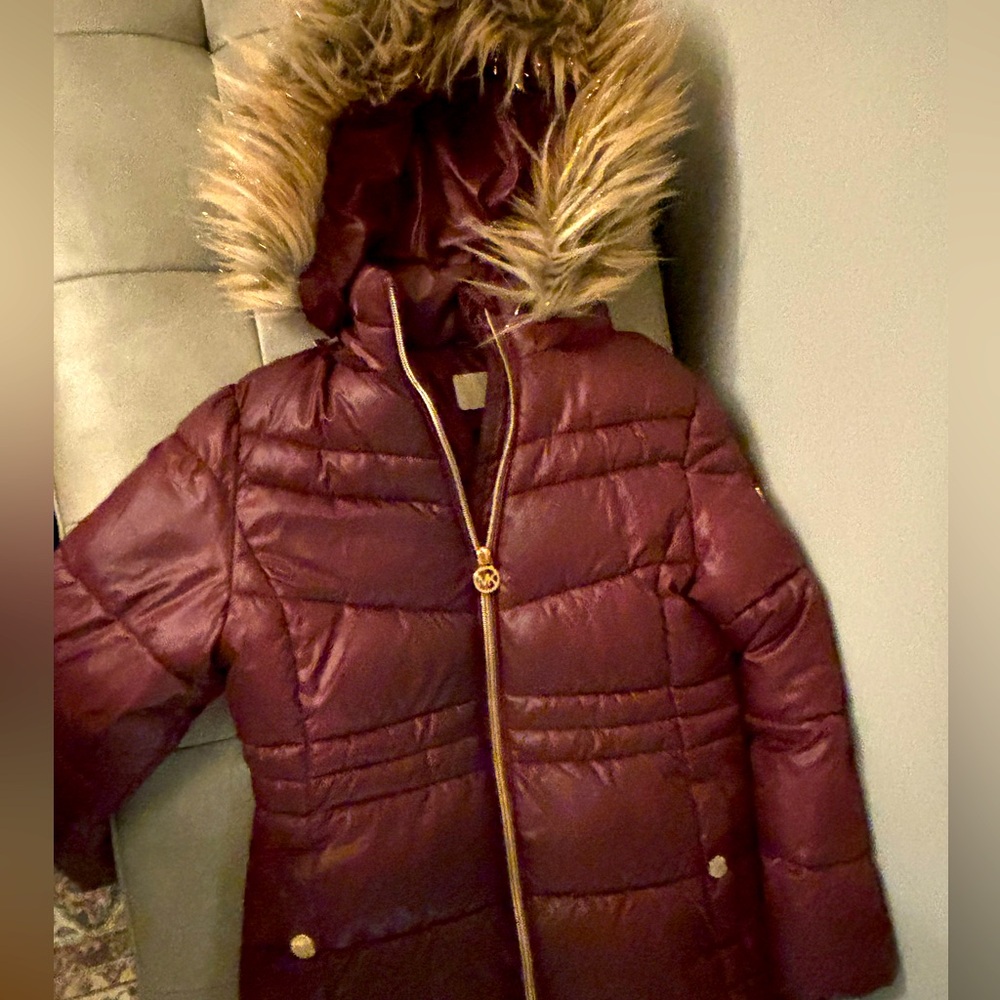 Michael Kors size 7/8 kids coat, WORN TWICE